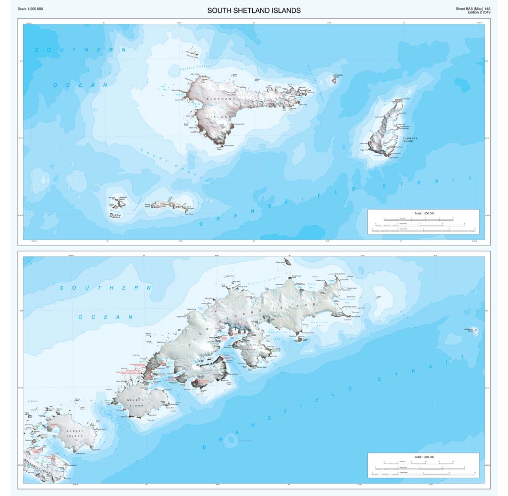 thumbnail for South Shetland Islands - Maps 1 and 2