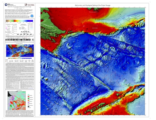 thumbnail for Bathymetry and Geological Setting of the Drake Passage