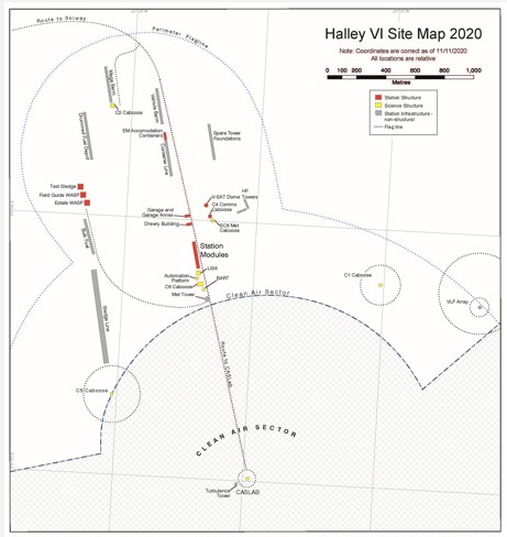 thumbnail for Halley Site Map