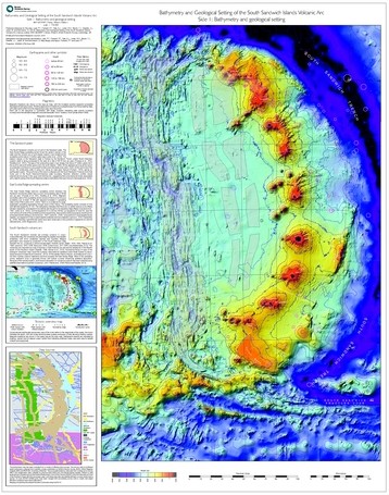 thumbnail for Bathymetry and Geological Setting of the South Sandwich Islands Volcanic Arc