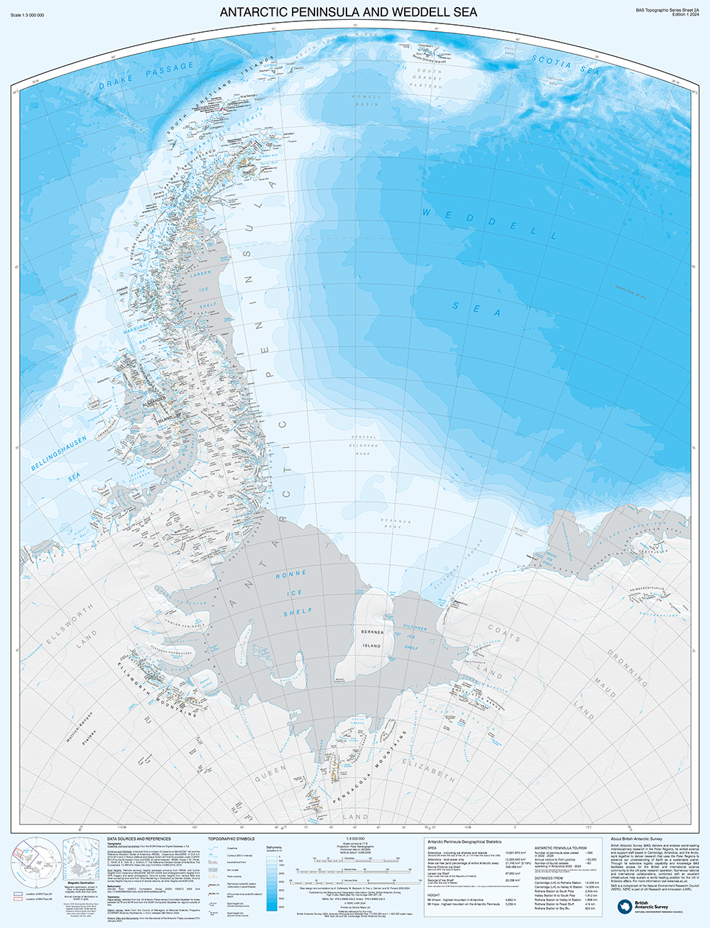 thumbnail for Antarctic Peninsula and Weddell Sea