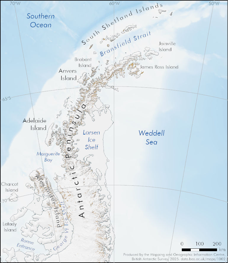 thumbnail for Antarctic Peninsula overview