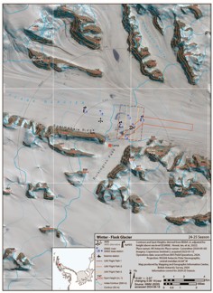 thumbnail for Field Map - Flask Glacier Overview