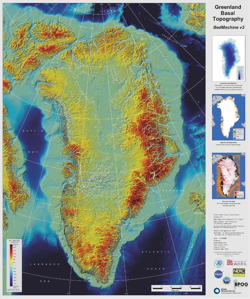 thumbnail for Greenland Basal Topography - Side A