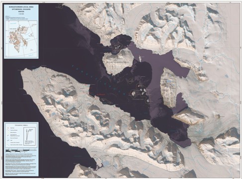 thumbnail for Kongsfjorden Local Area. Spitzbergen, Svalbard - Winter