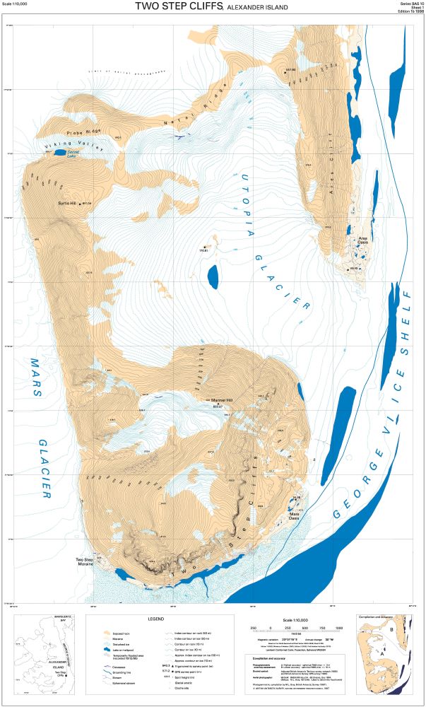 thumbnail for Two Step Cliffs, Alexander Island